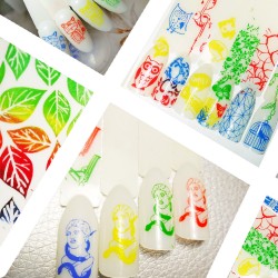 ЗЕЛЕНАЯ краска для стемпинга 8ML ___ФУРМАН (307)