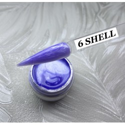 18 мл-банка полная под крышку геля для Наращивания ФУРМАН № shell 6 ___AOP34/4420(1250)