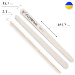Пилка для ногтей ФУРМАН капля 180/240грит ___MRL425G (445)